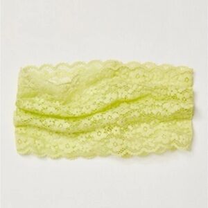 NWT - Free People - Summer Romance Soft Headband - Lime